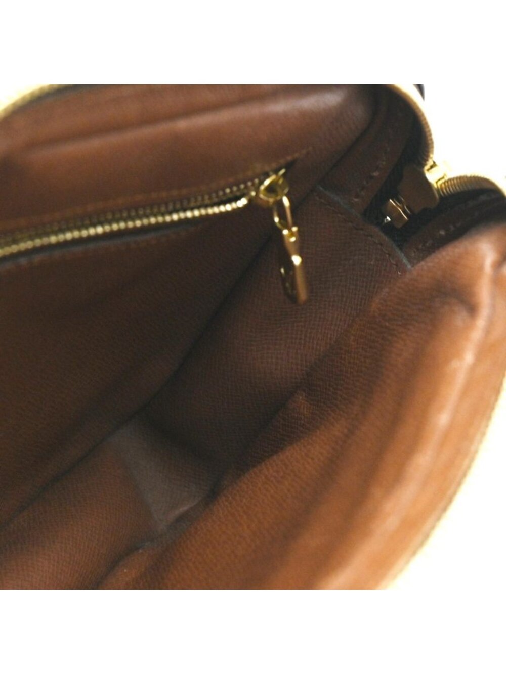Louis Vuitton Marly Dragonne Clutch Brown Monogram Leather - Picture 11 of 15